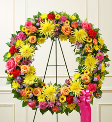 Bright Wreath Davis Floral Clayton Indiana from Davis Floral